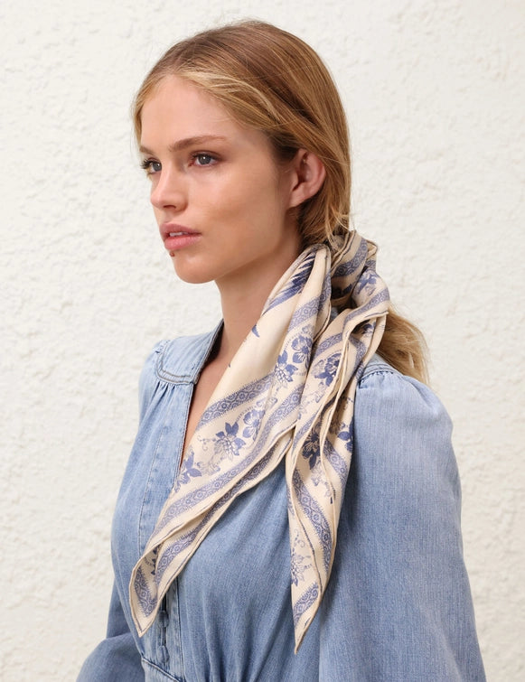 Printed Silk Square 70