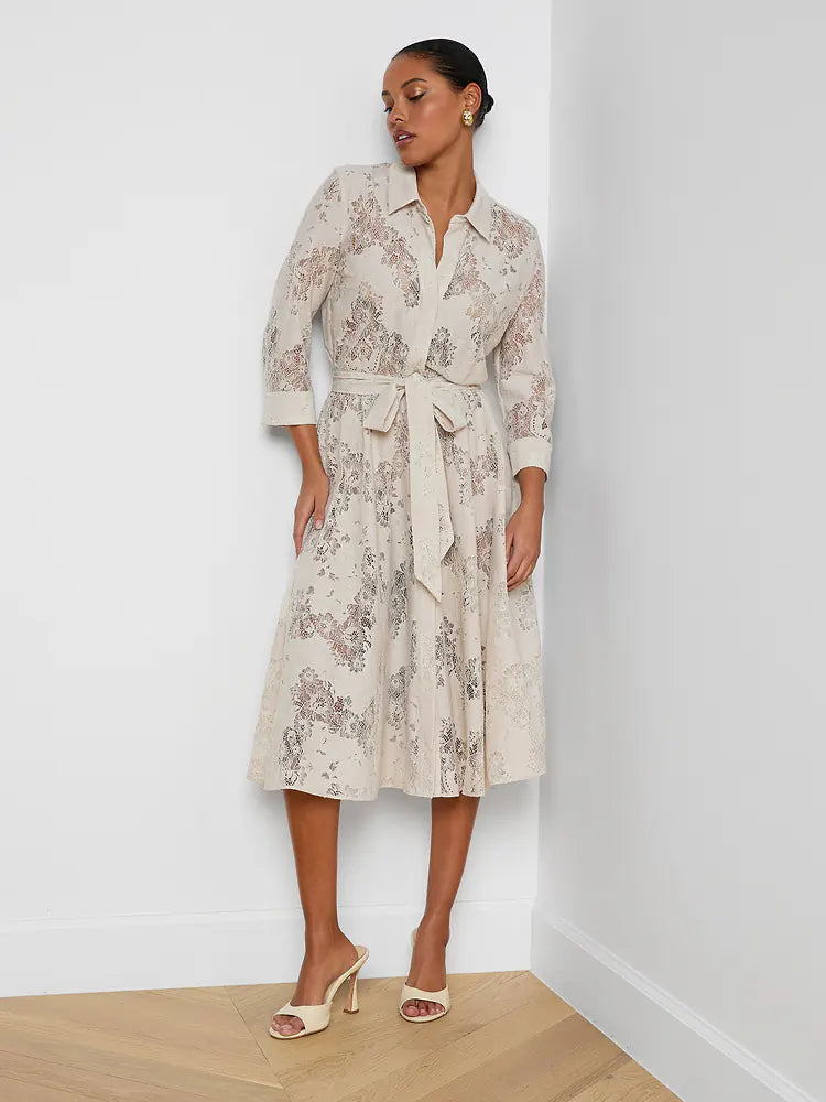 Ralphie Lace Midi Dress
