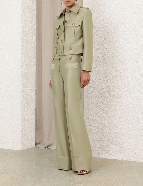 Rebellion Crop Utility Jacket