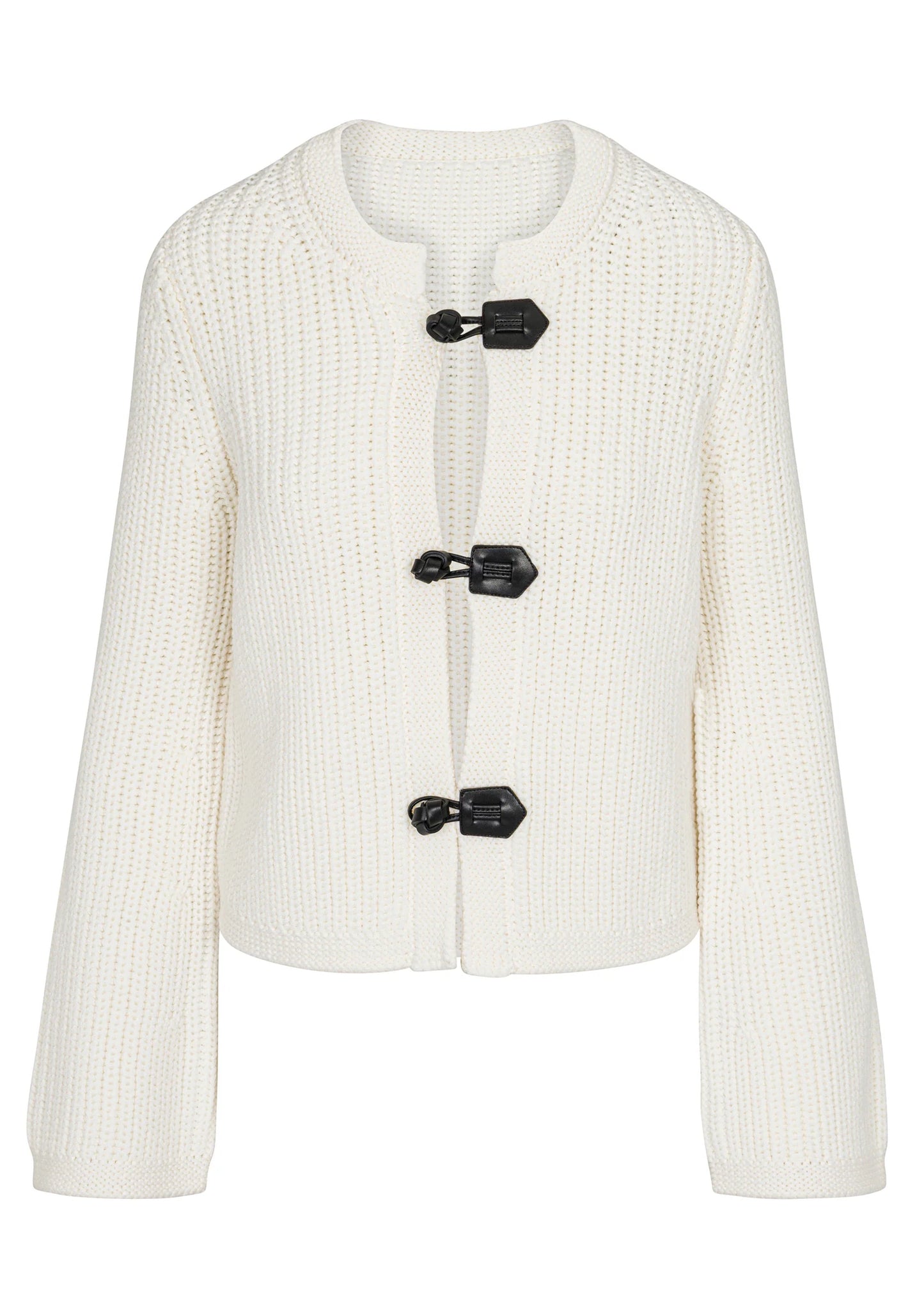 Novelty Wool Toggle Cardi
