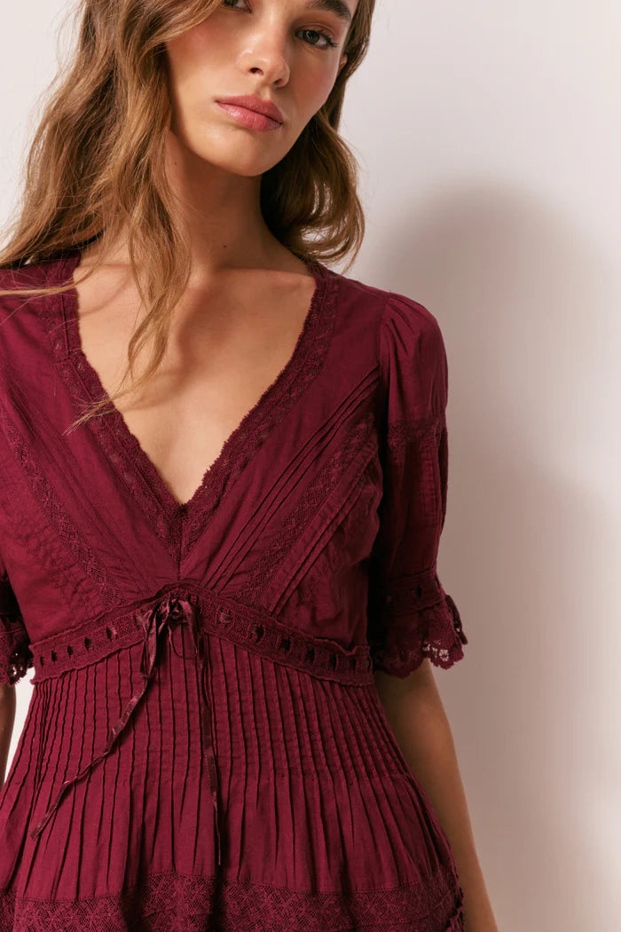 Lilias Cotton Mini Dress