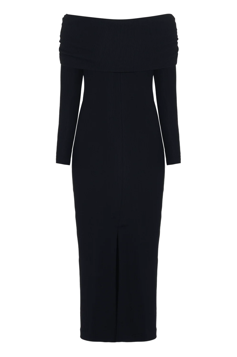 Grace Knit Draped Midi Dress