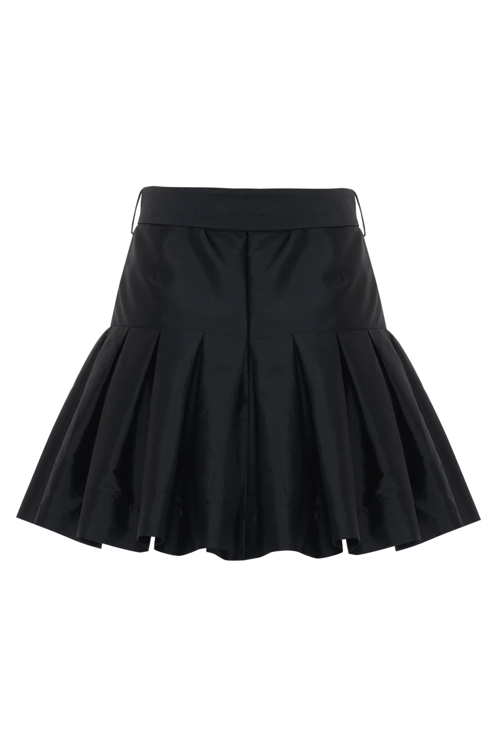Taffeta Bloom Mini Skirt