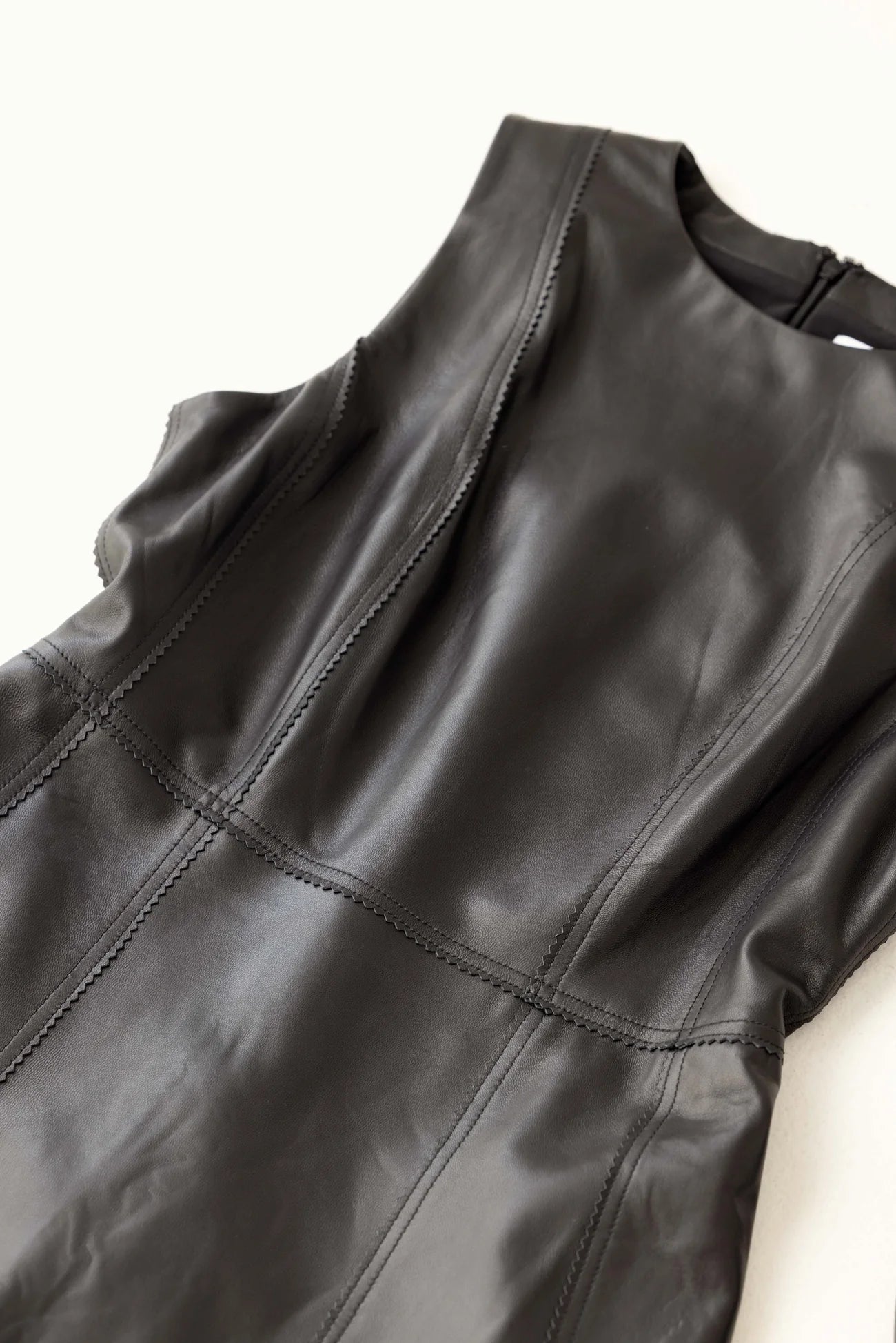 Leather Claude Dress