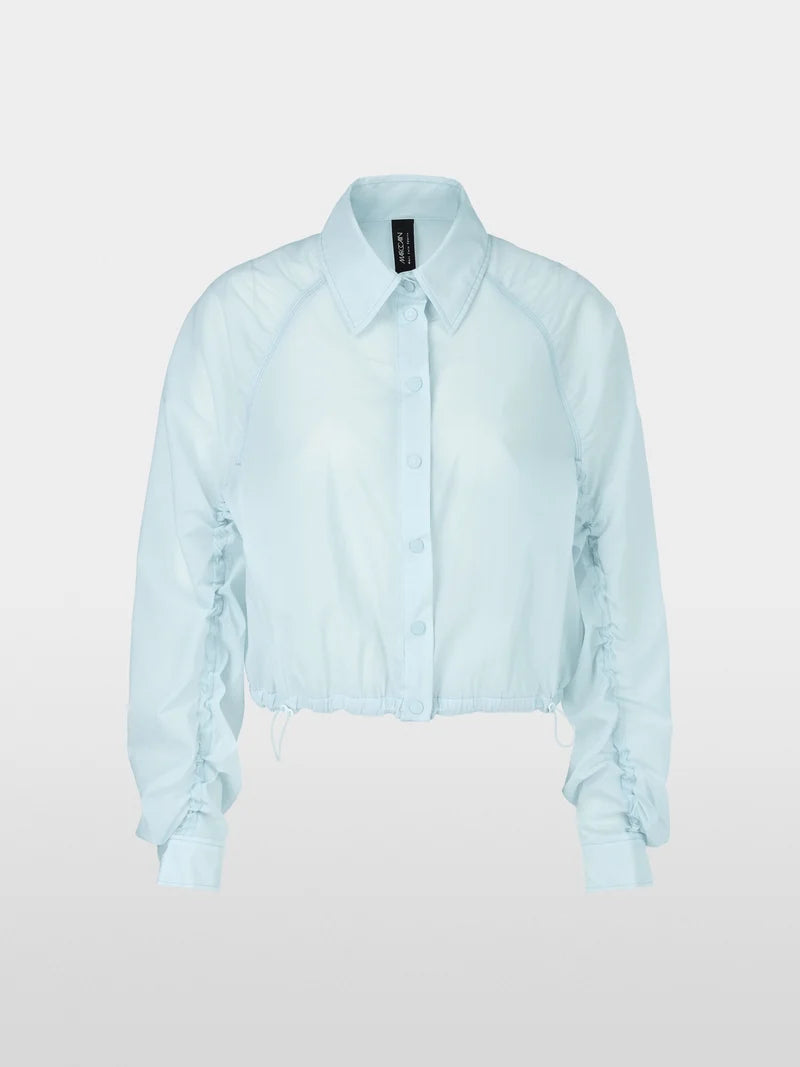 Blouse with Ruffled Sleeves