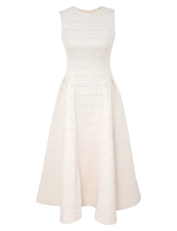 Illuminate Textured Midi Dress