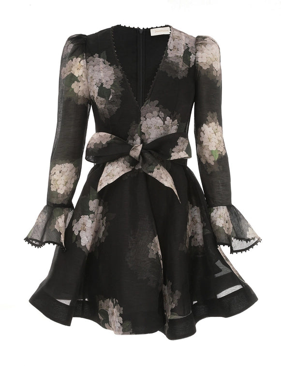 Balance Long Sleeve Mini Dress