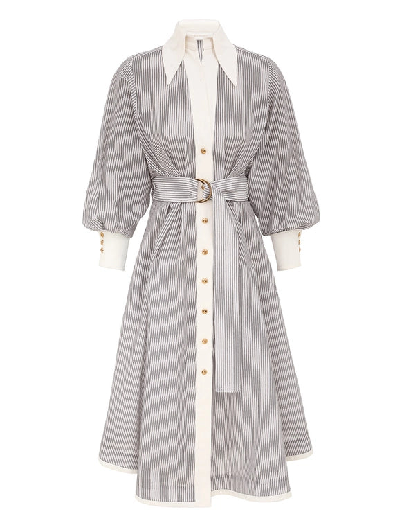 Hypnotic Tuck Midi Dress