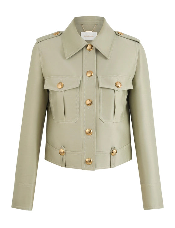 Rebellion Crop Utility Jacket