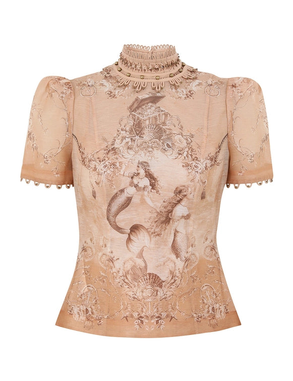 Rebellion Beaded Top