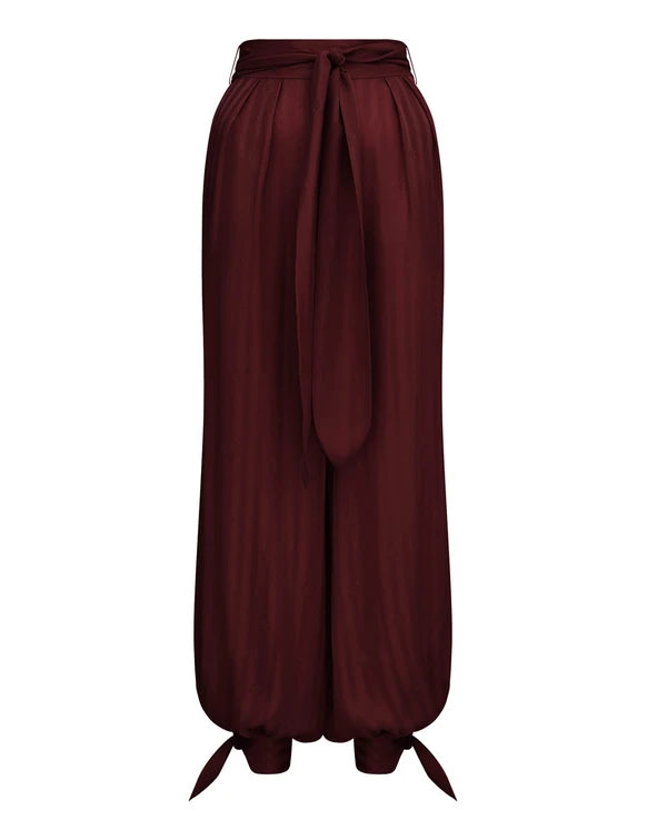 Luna Jacquard Harem Pant