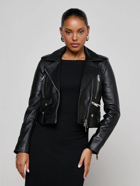 Blakely Leather Biker Jacket