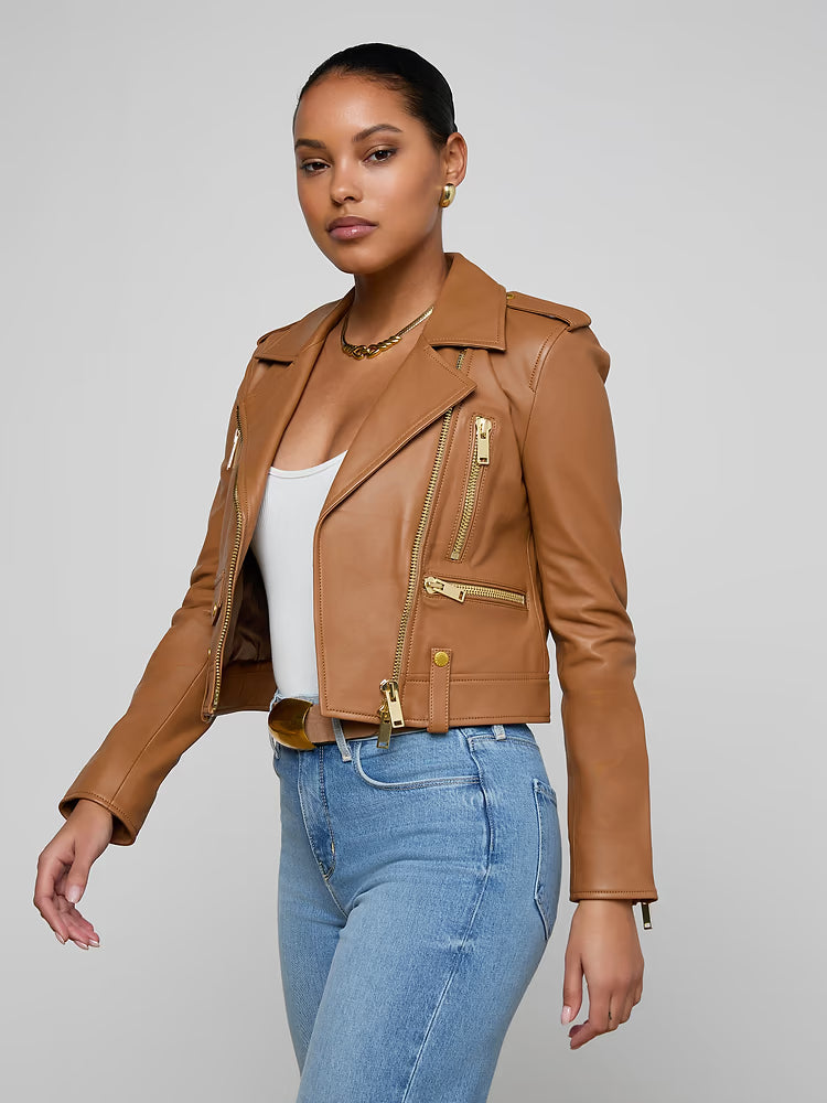 Blakely Leather Biker Jacket