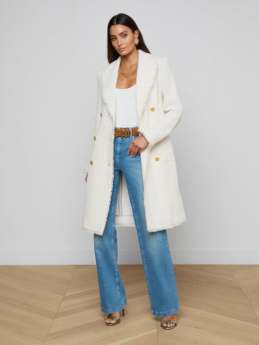 Cooper Tweed Trench Coat
