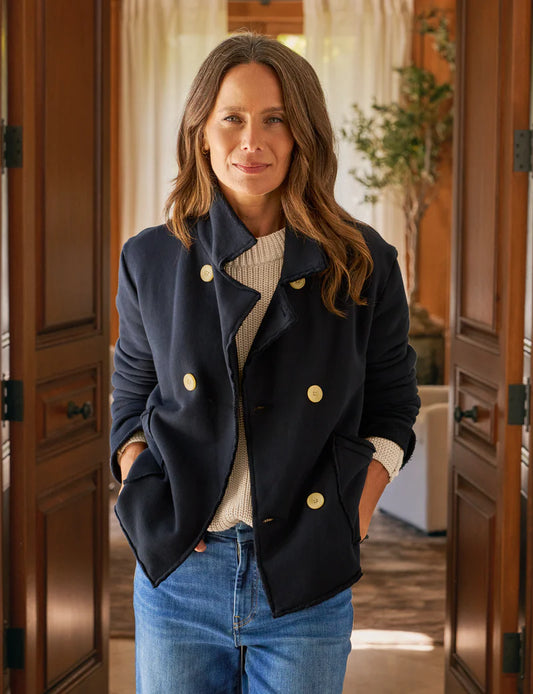 Mini Belfast Cropped English Peacoat