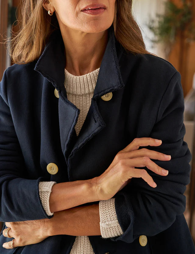 Mini Belfast Cropped English Peacoat