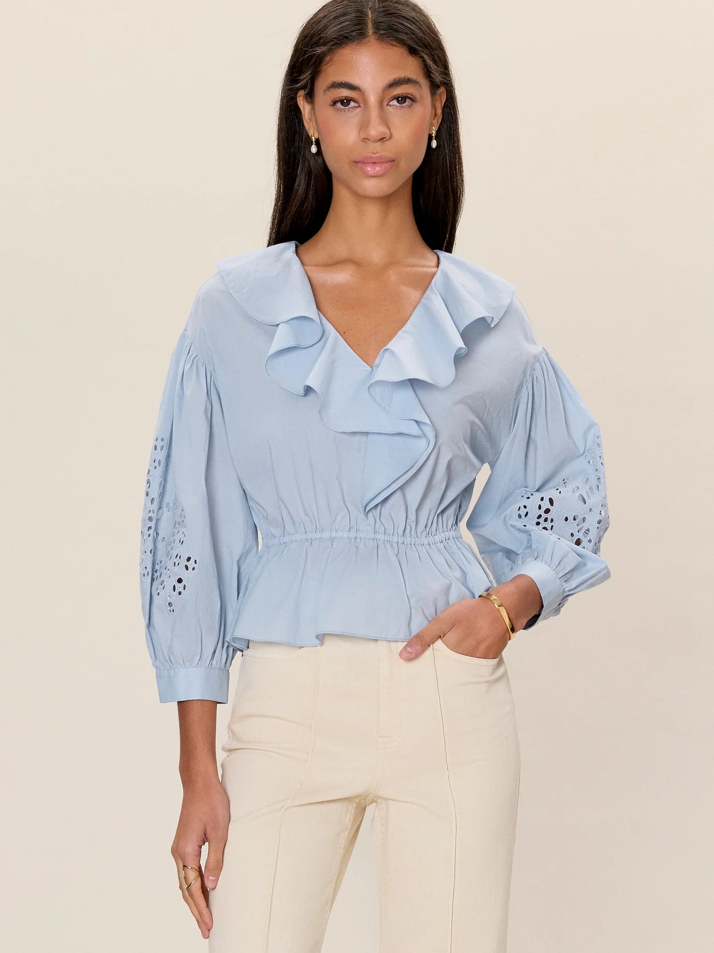 Lorelai Embroidered Blouse