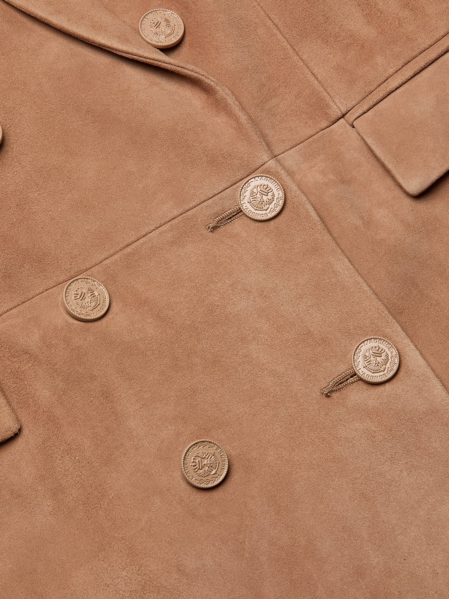 Aimee Oversized Suede Blazer