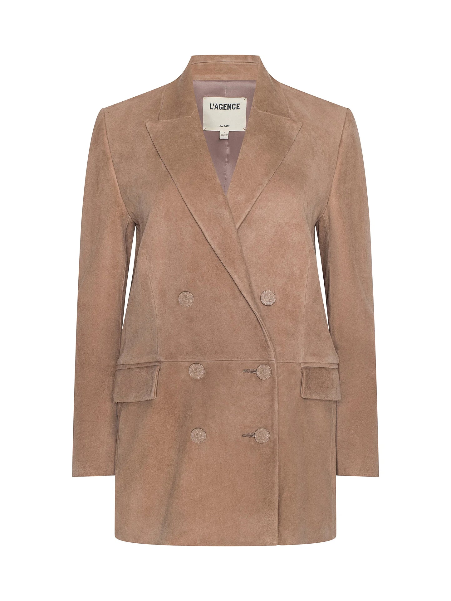 Aimee Oversized Suede Blazer