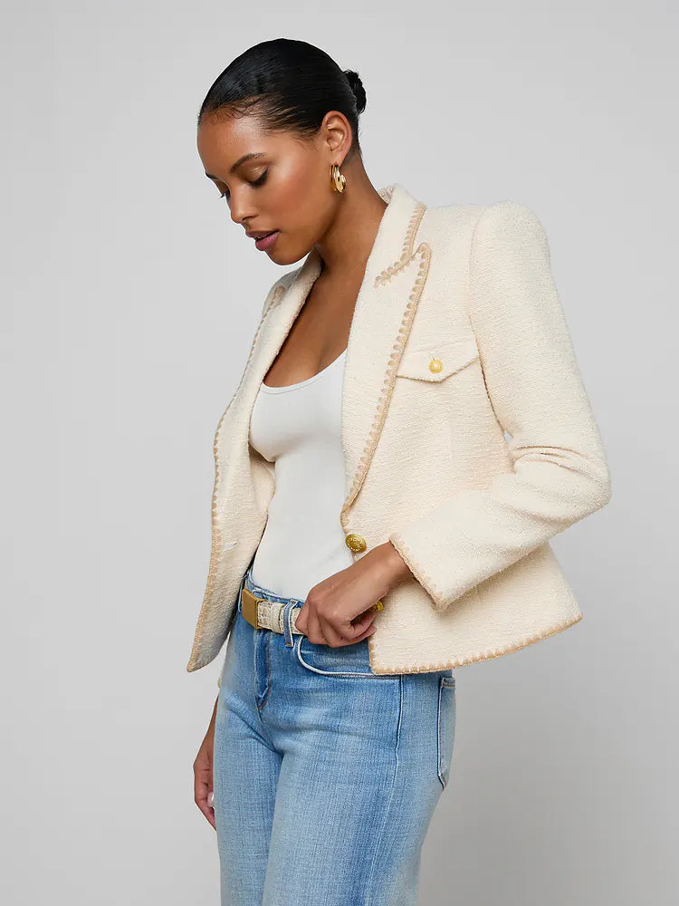 Wylla Tweed Blazer