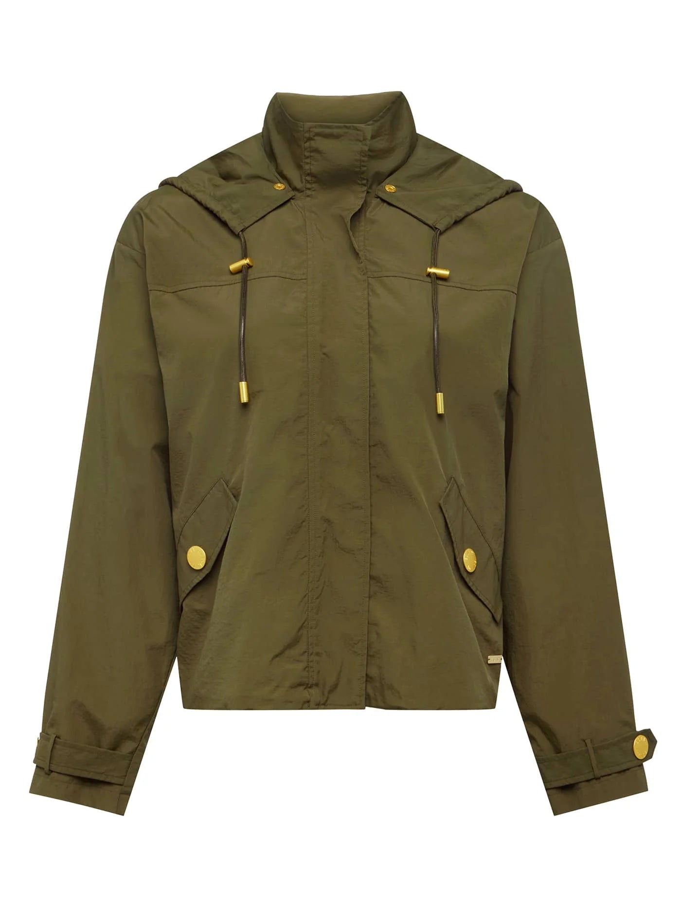 Geovana Hooded Windbreaker