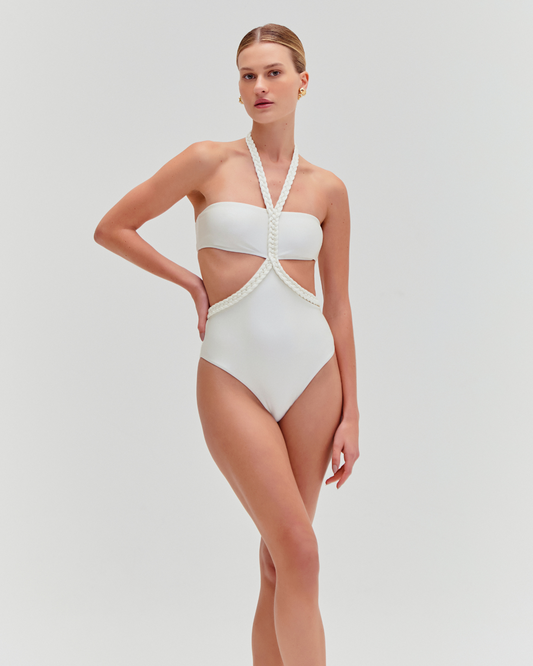 Jersey Sands Braided One-Piece