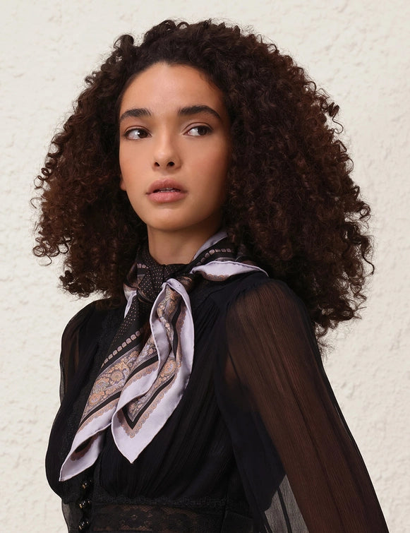 Printed Silk Square 70