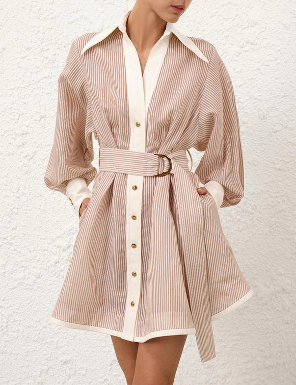 Hypnotic Tuck Mini Dress