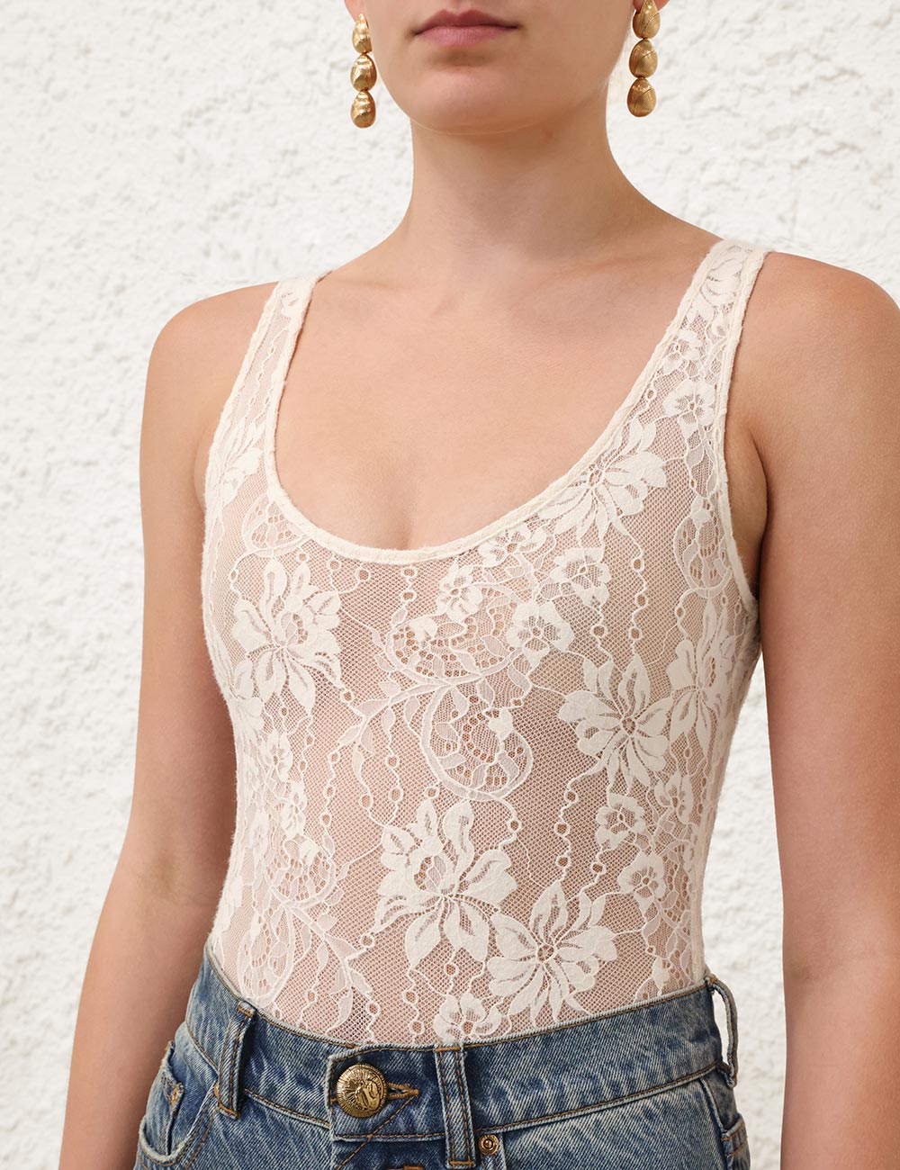 Lace Scoop Bodysuit