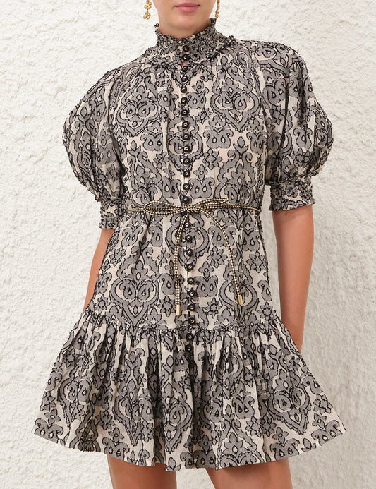 Wylie Lantern Mini Dress