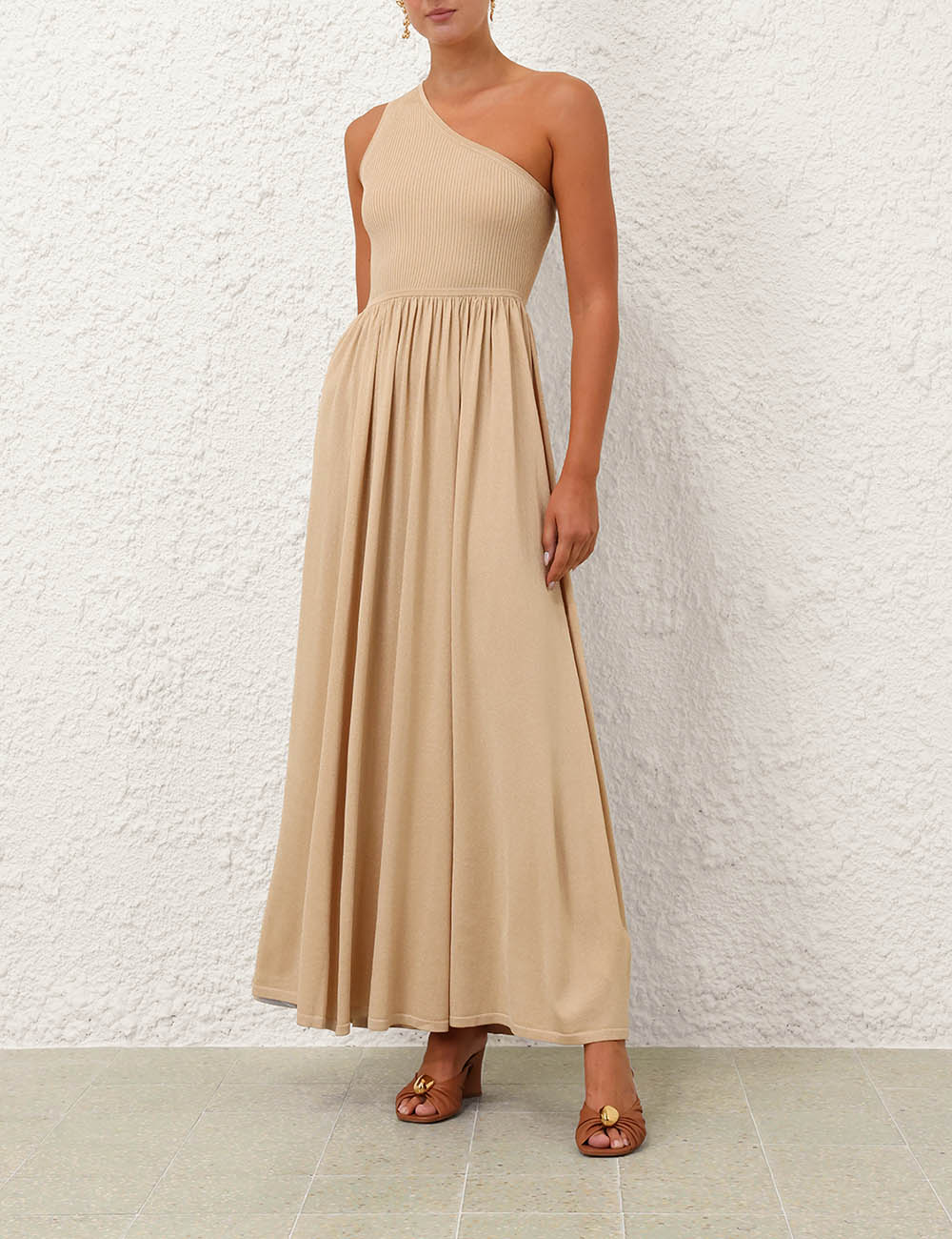 Crush Metallic Asymmetric Maxi