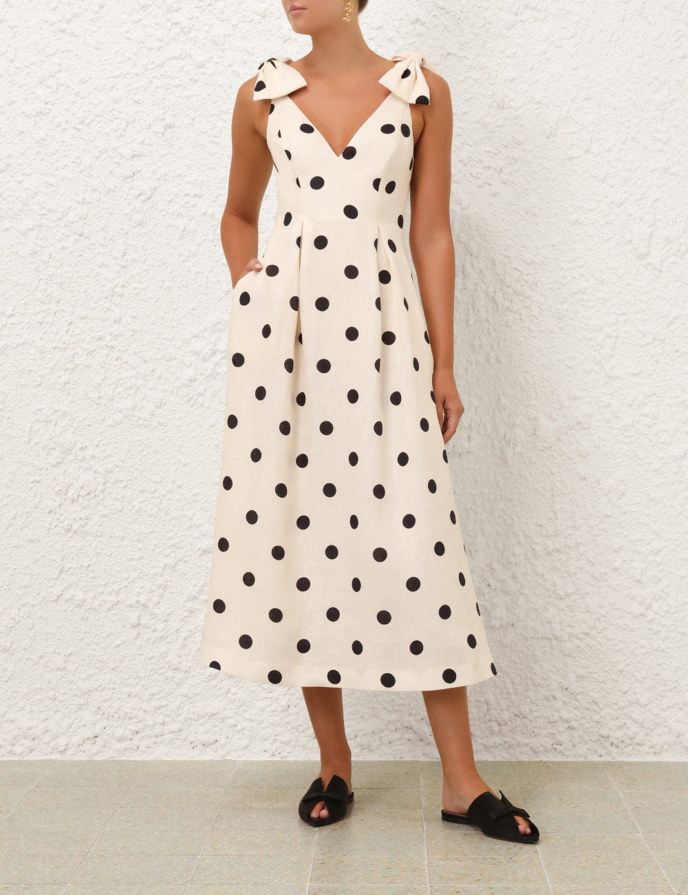 Crush V-Neck Midi Dress