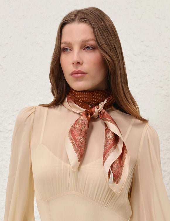 Printed Silk Square 90