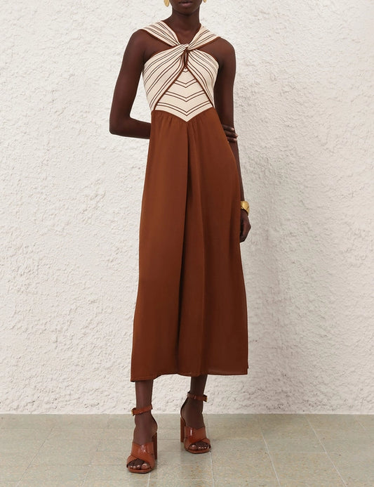 Hypnotic Halter Dress