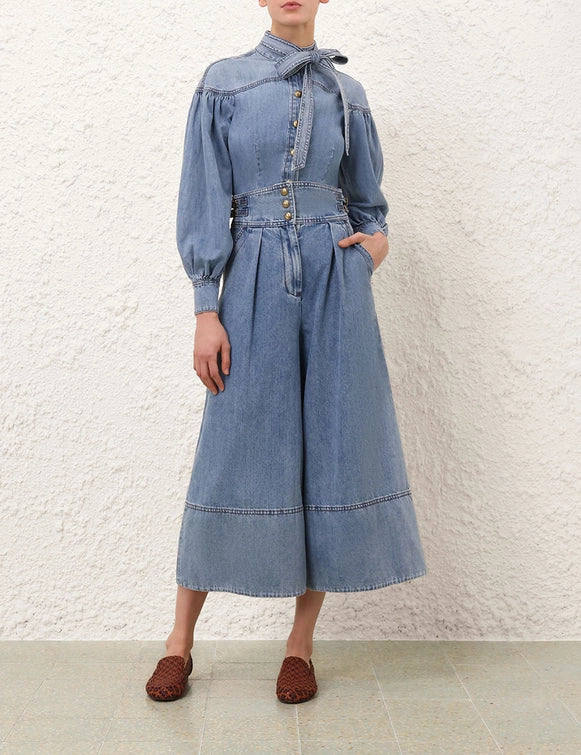 Denim Culotte