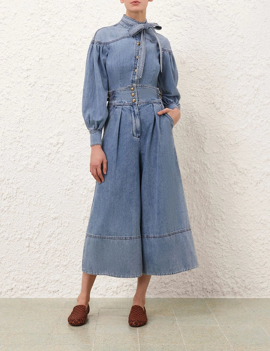 Denim Culotte