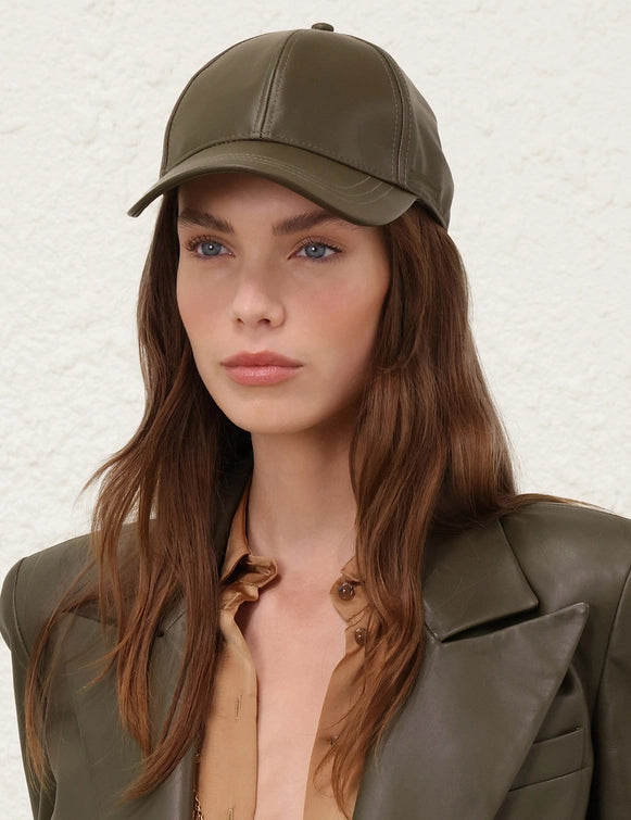 Leather Cap