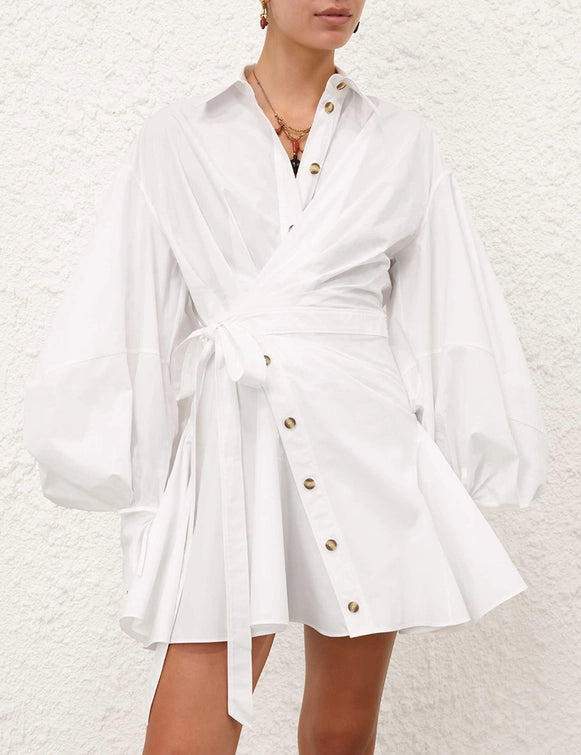 Rebellion Poplin Mini Dress