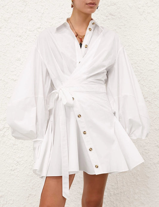 Rebellion Poplin Mini Dress