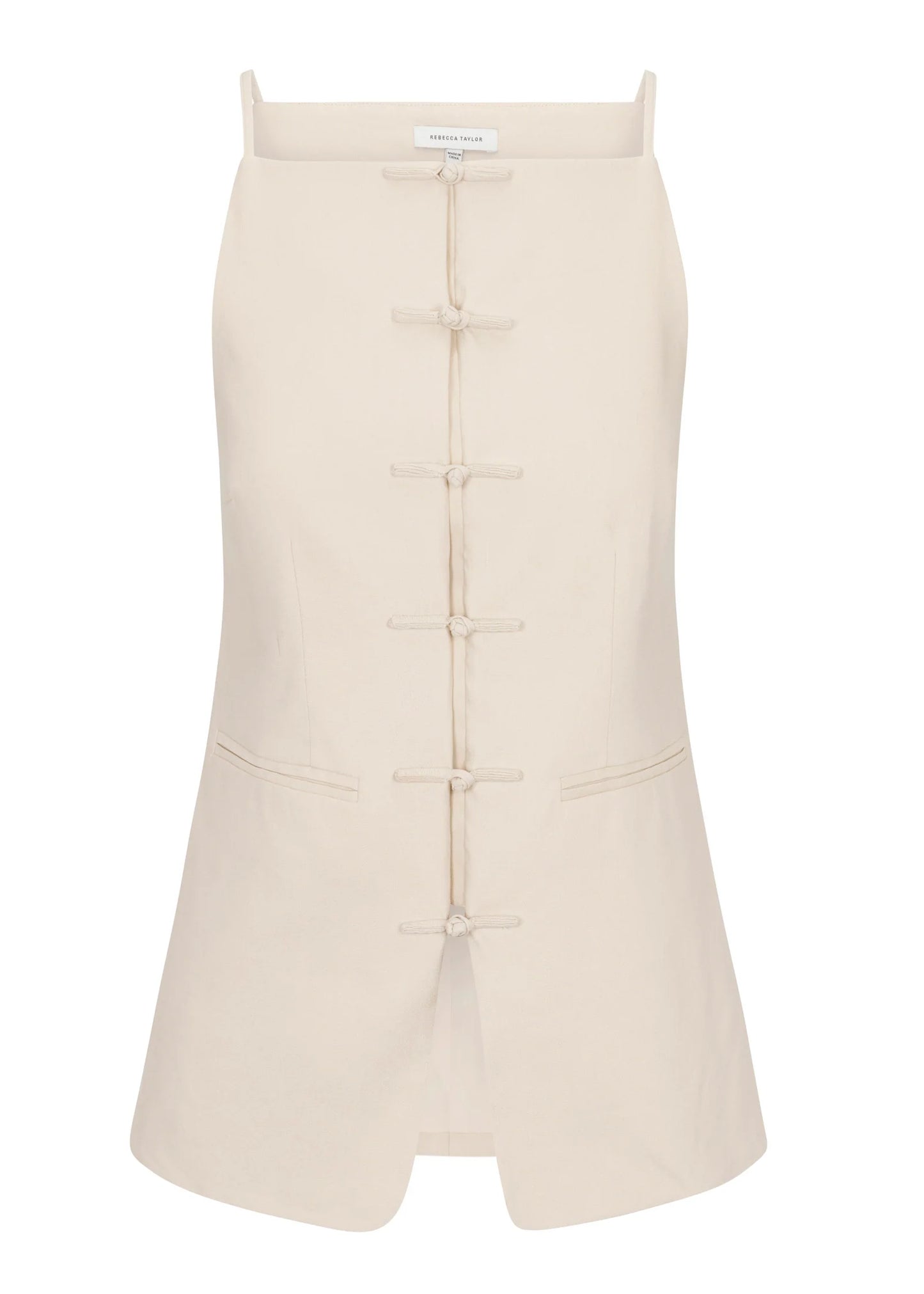 Beatrice Stretch Linen Top