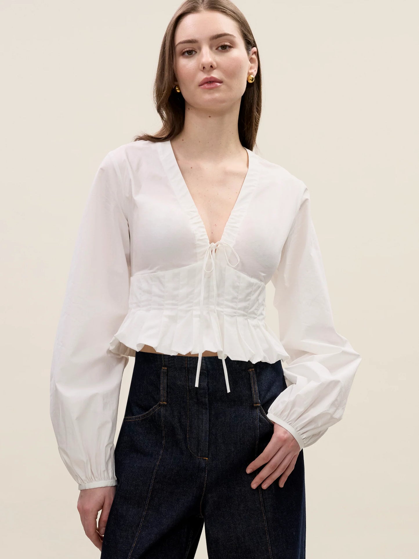 Yara Poplin Blouse