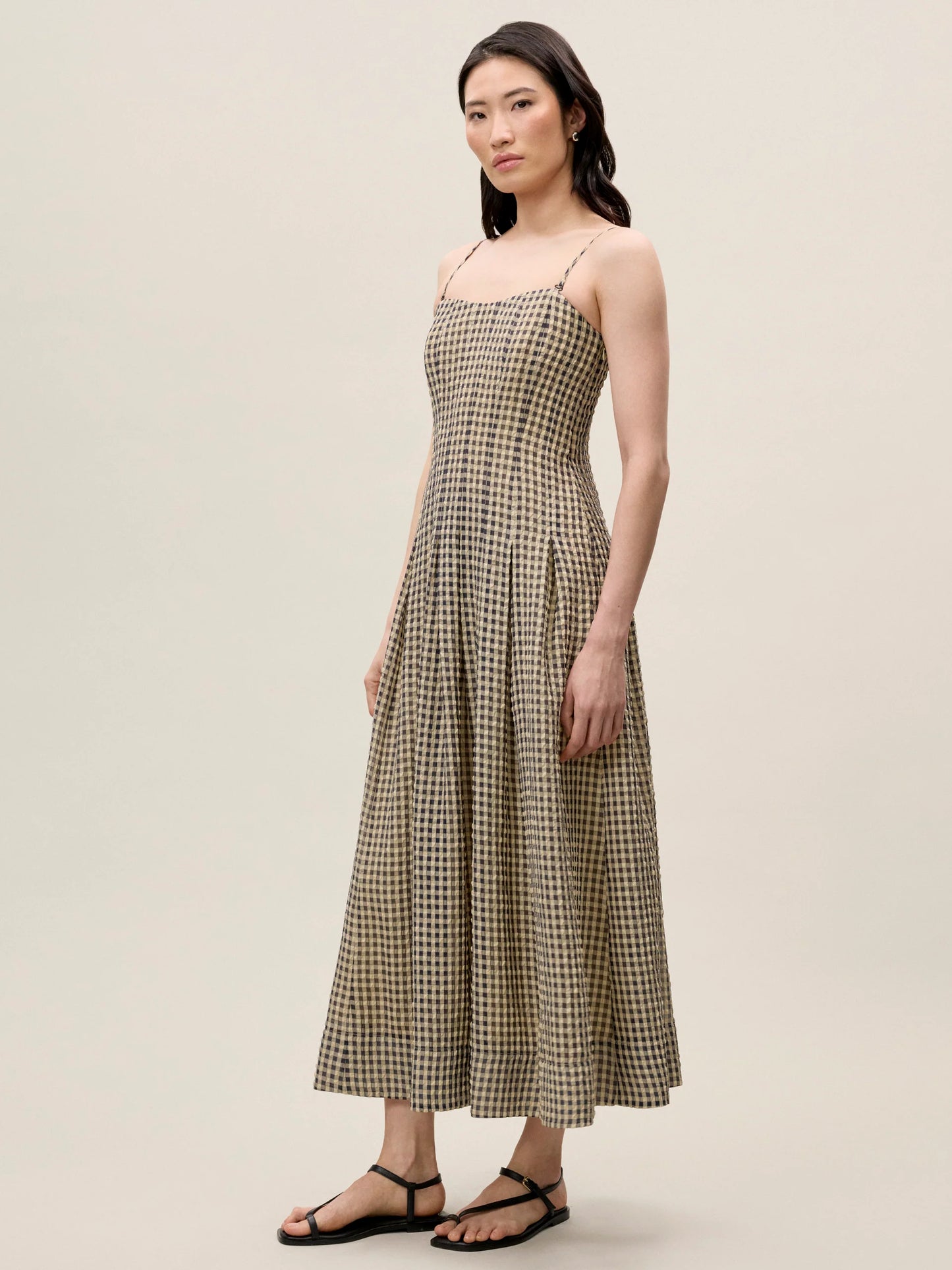 Aster Gingham Dress