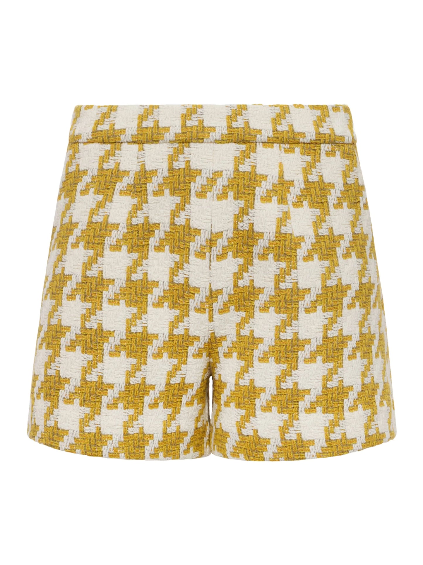 Ashton Houndstooth Tweed Short