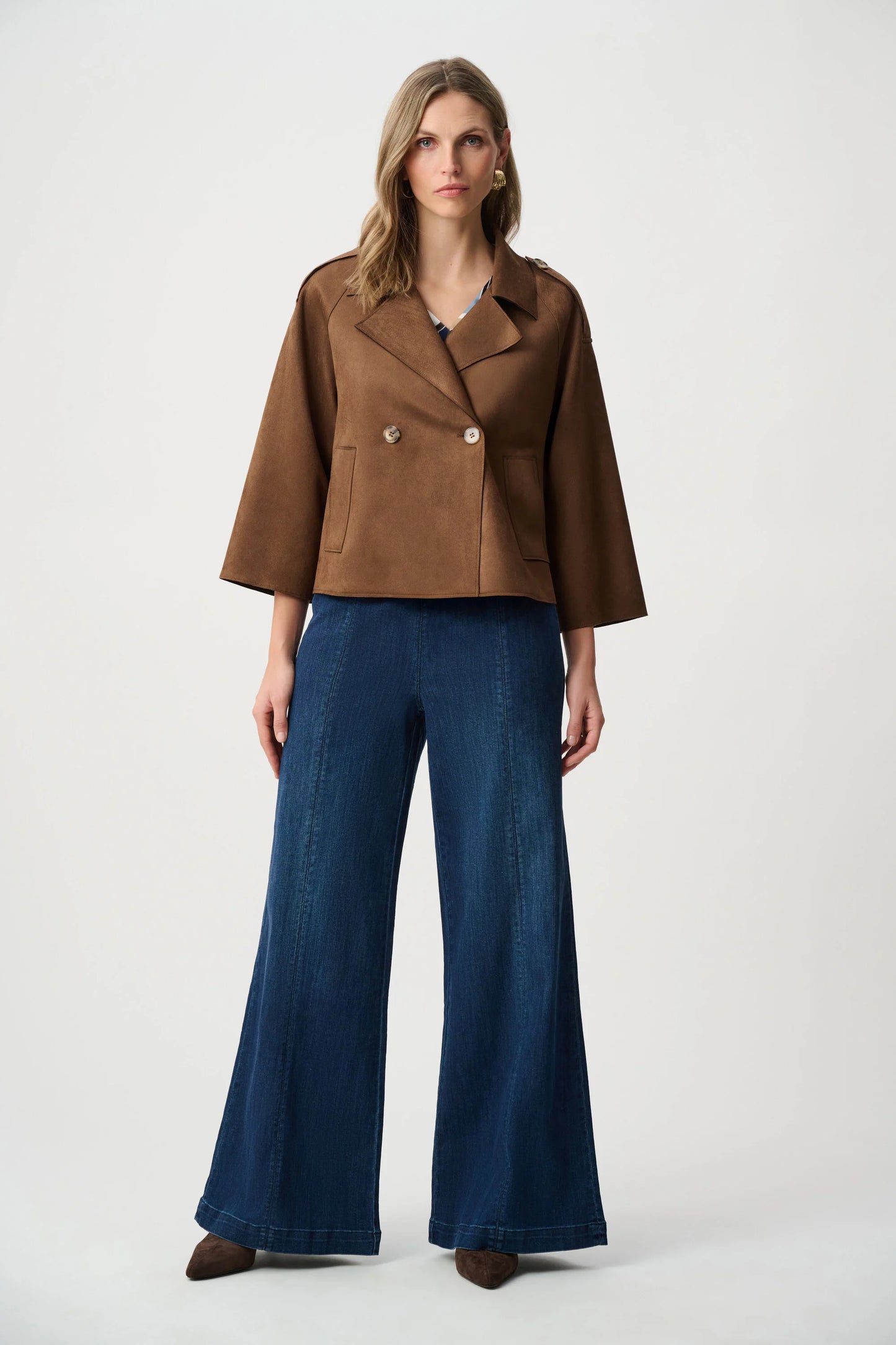Scuba Suede Boxy Jacket