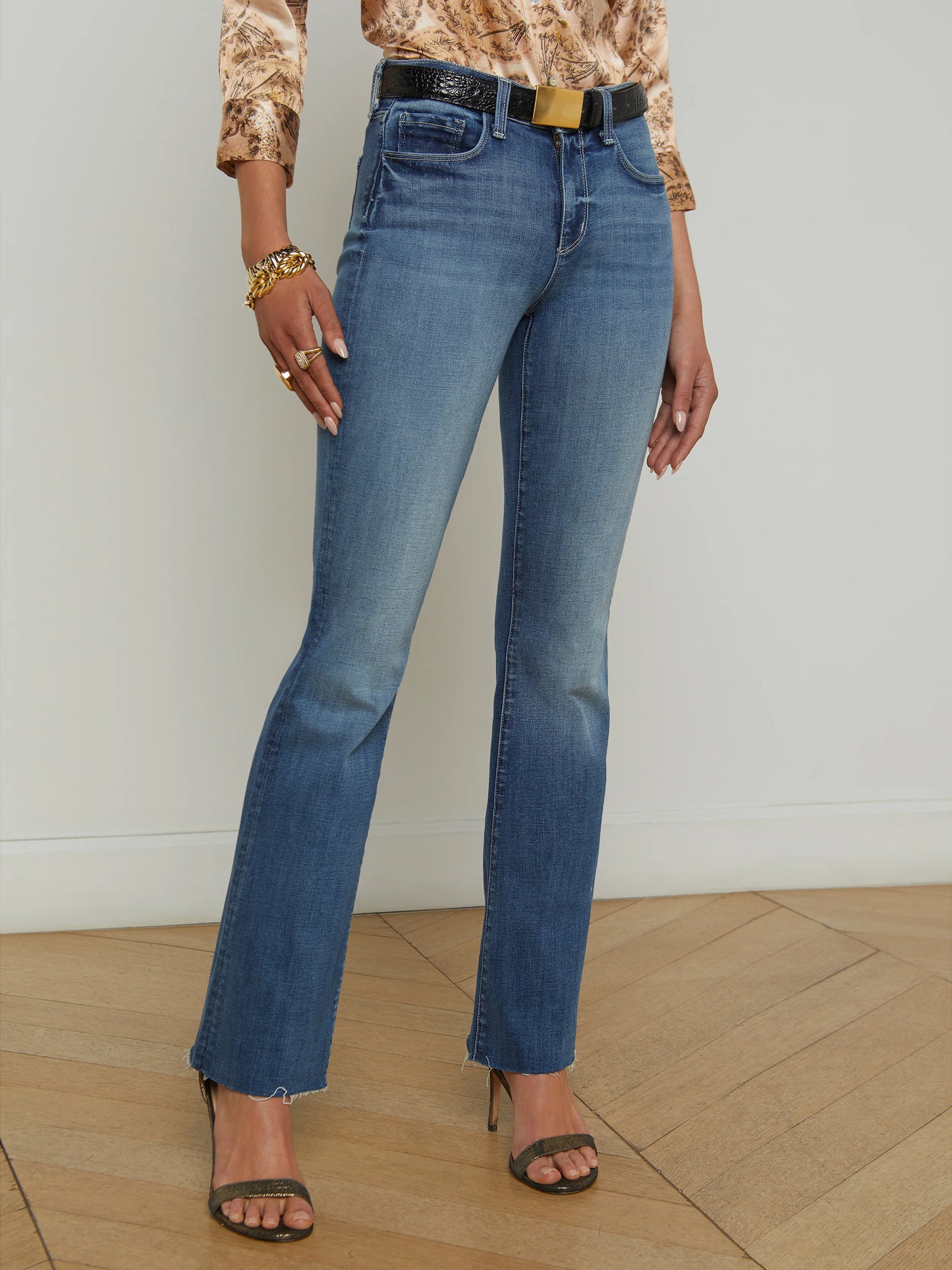 Sneeki Low-Rise Straight-Leg Jean