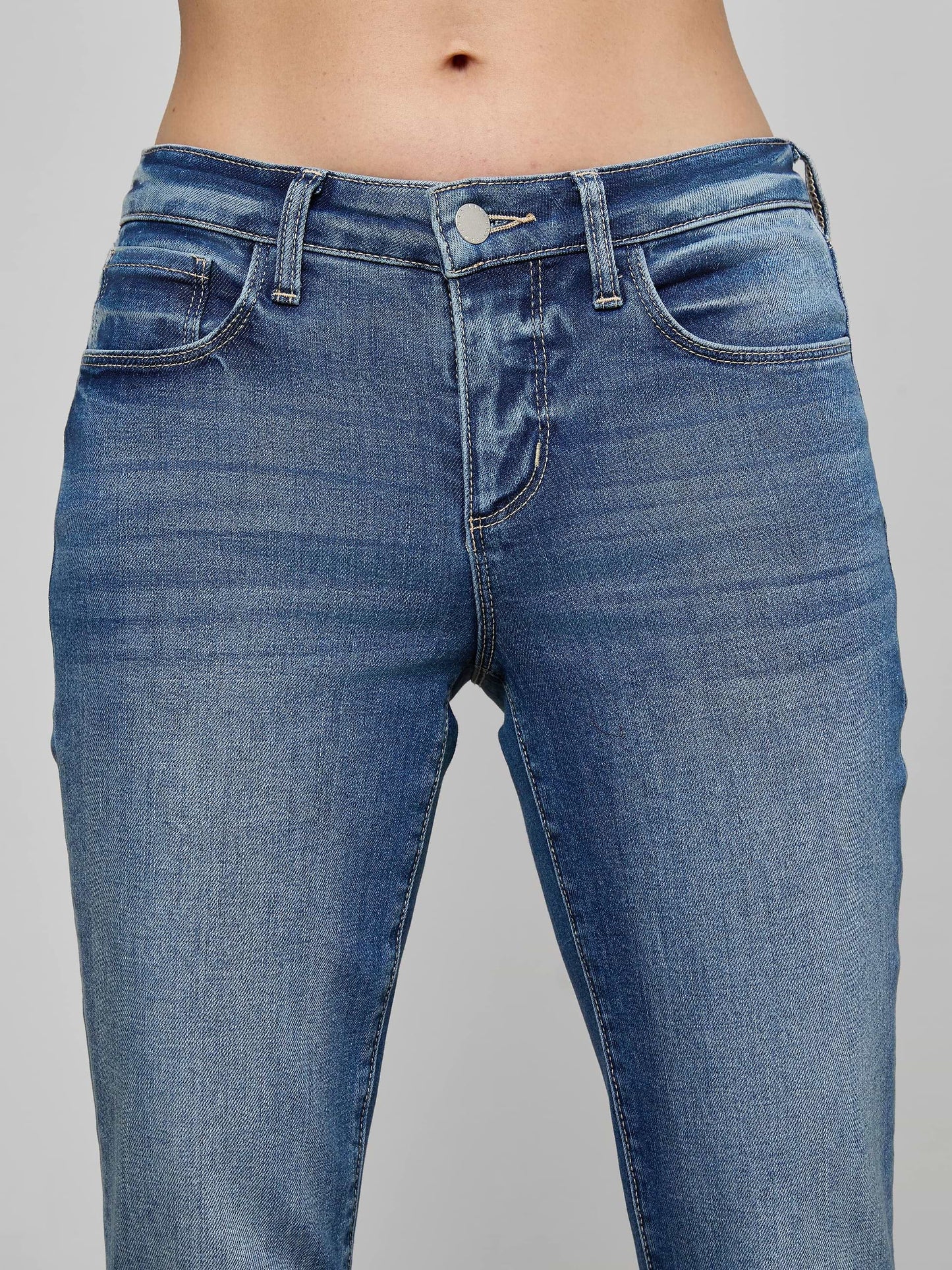 Cara Low-Rise Bootcut Jean