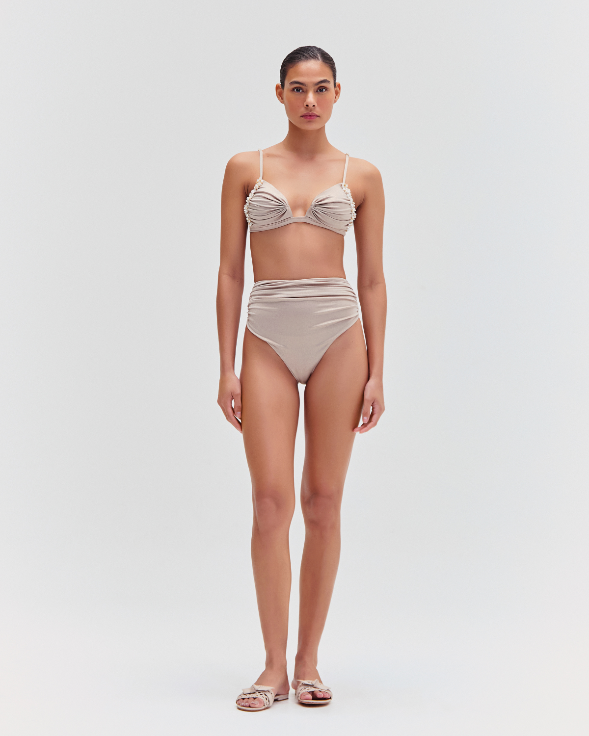 Dune Buzios Jersey High Waist Bikini Bottom
