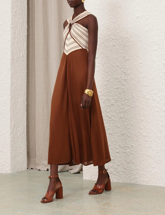 Hypnotic Halter Dress