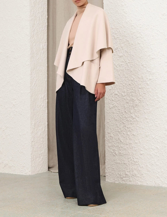 Rebellion Tie Neck Cape