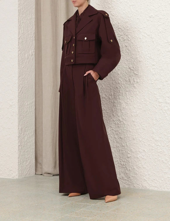 Luna Wool Cargo Jacket